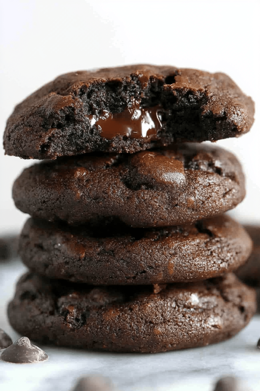 Dark Chocolate Cookies