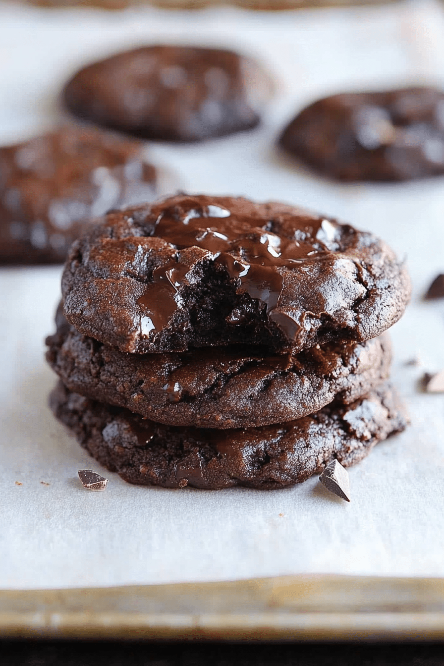 Dark Chocolate Cookies