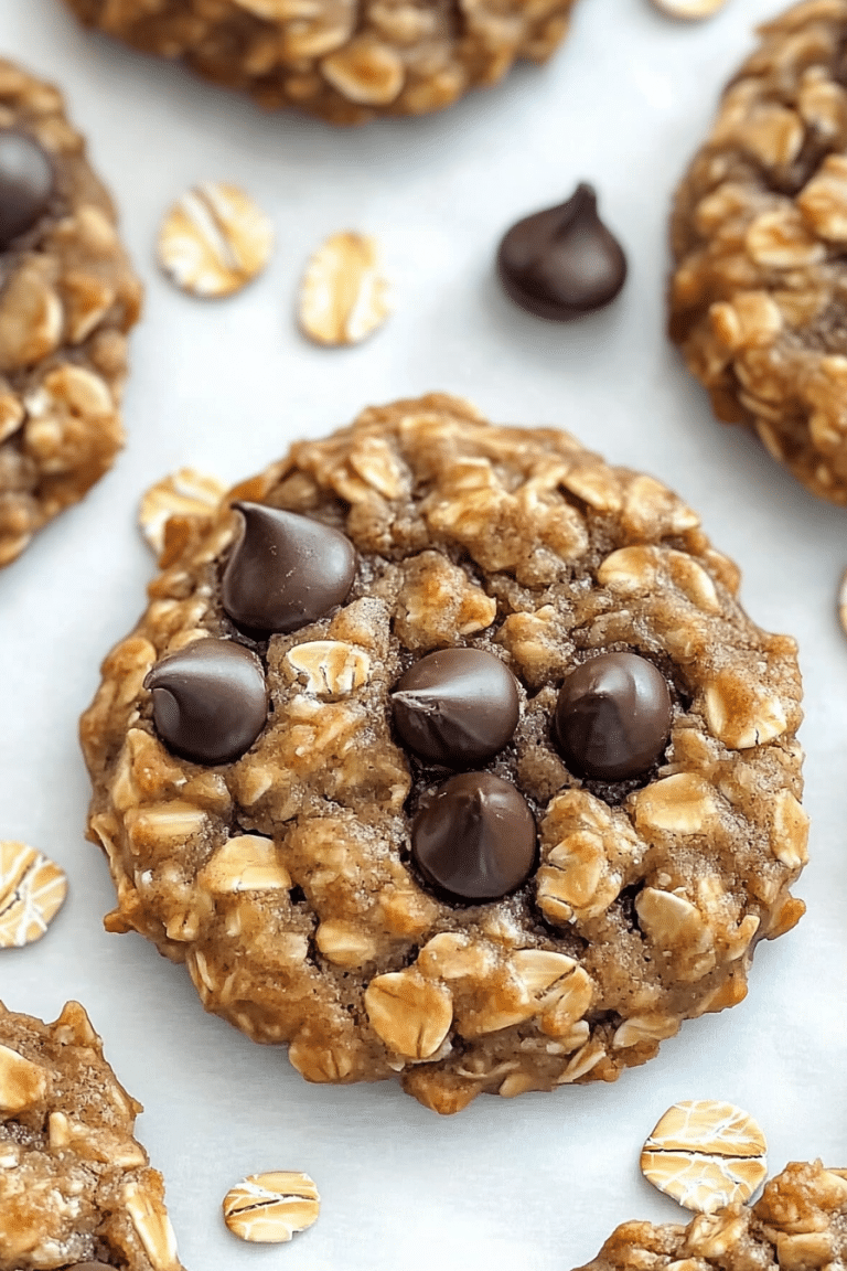 Healthy Oatmeal Cookies