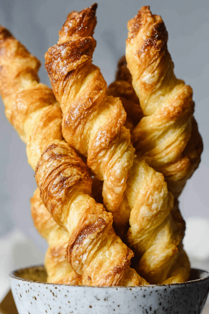 Puff Pastry Cinnamon Twists