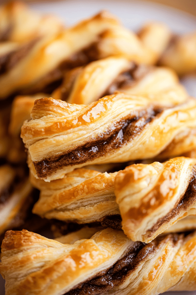 Puff Pastry Cinnamon Twists