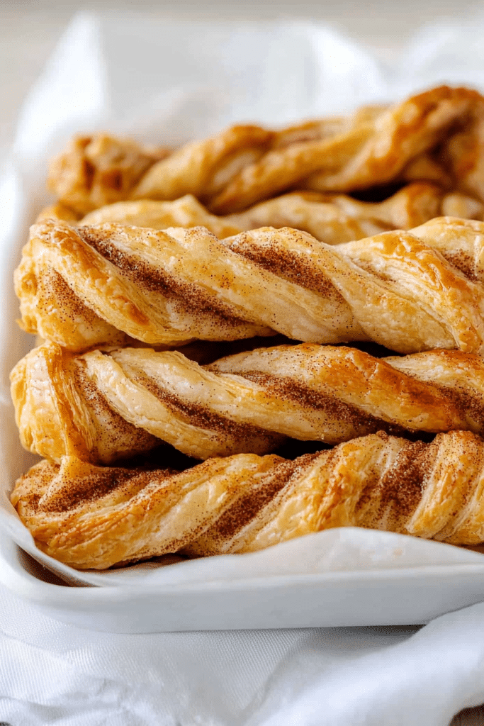 Puff Pastry Cinnamon Twists