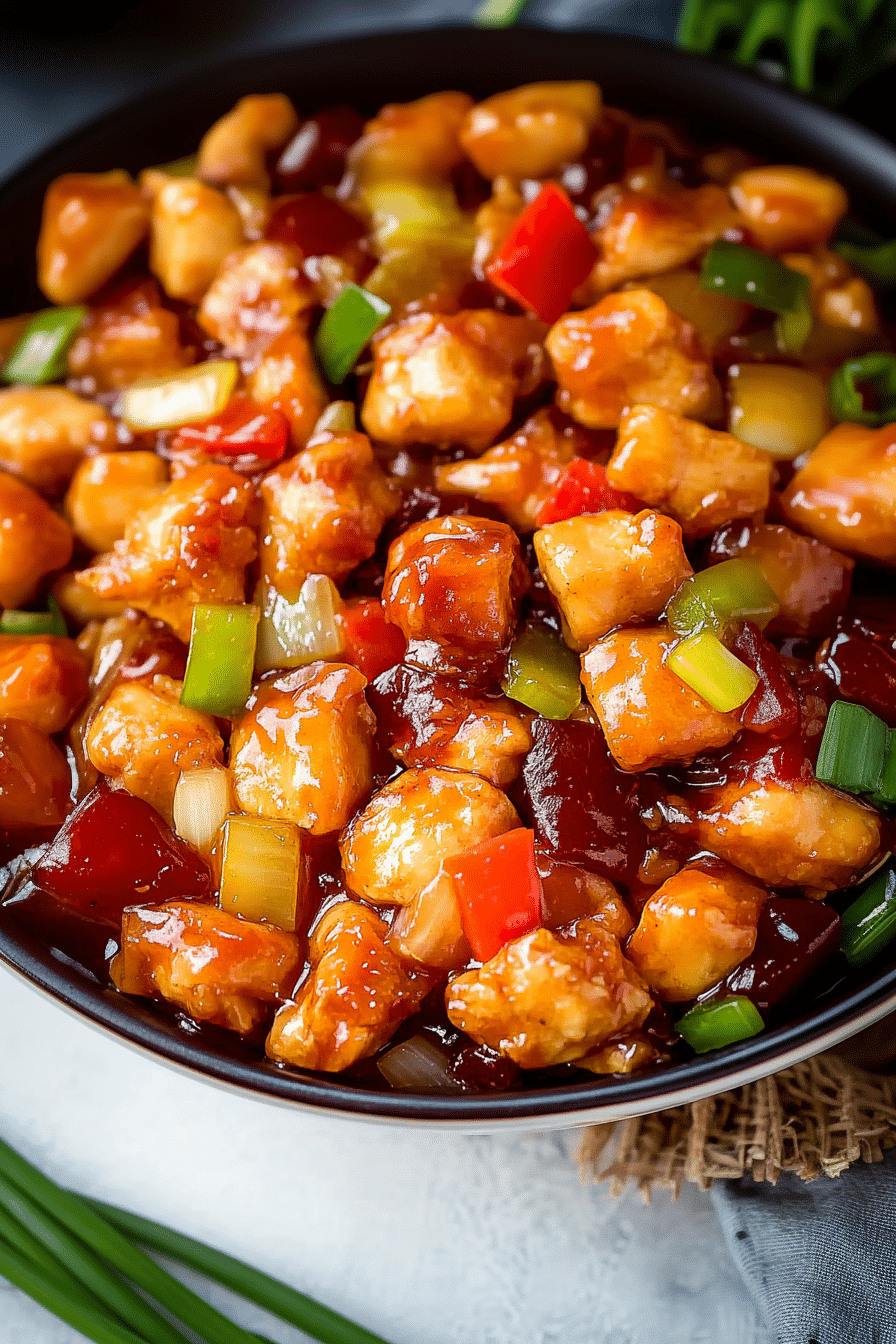 Sweet and Sour Chicken 