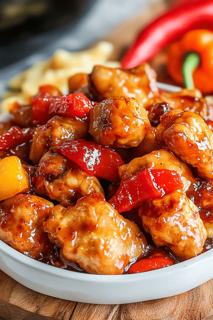 Sweet and Sour Chicken