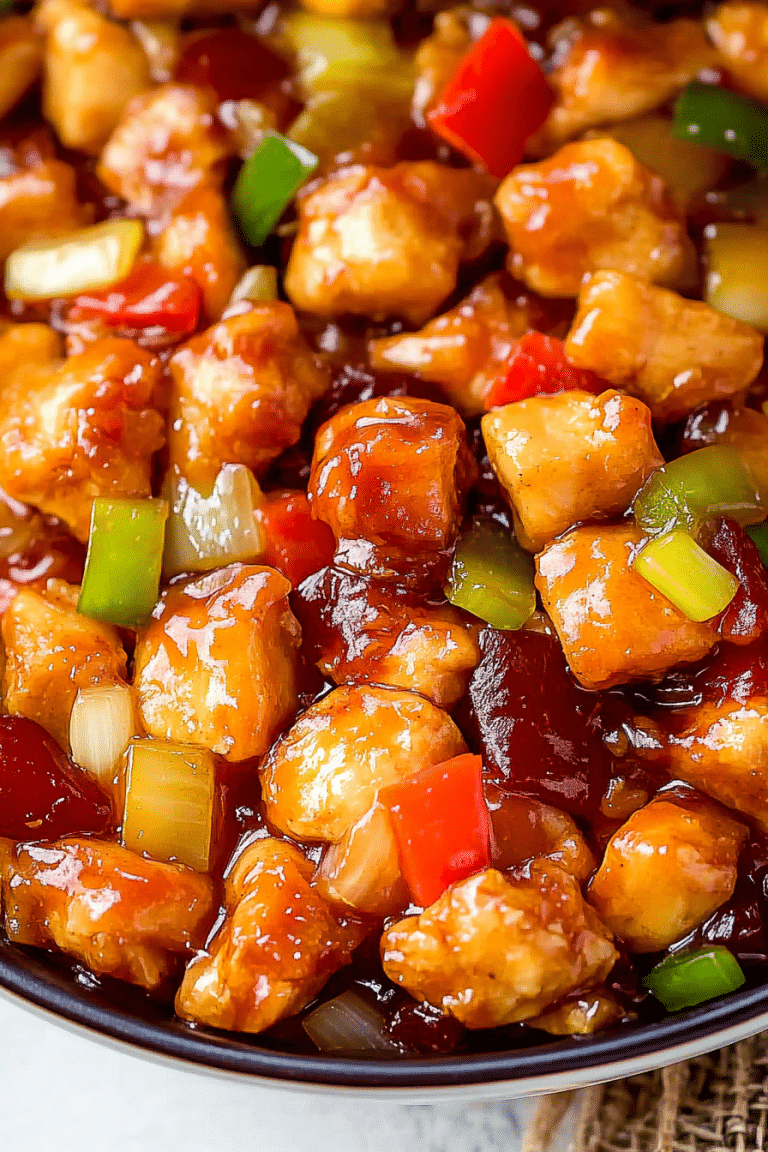 Sweet and Sour Chicken