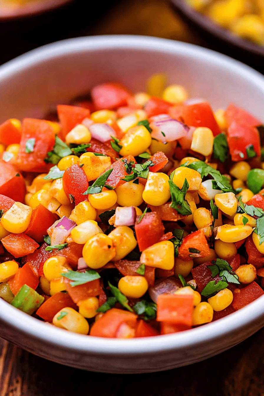 Easy Corn Salsa