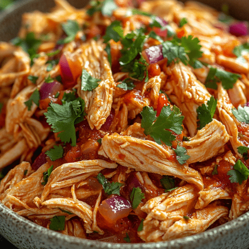 Crockpot Salsa Chicken Recipe