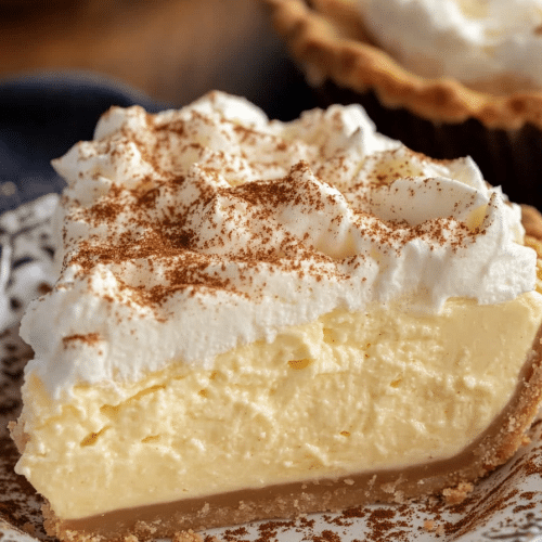 No Bake Eggnog Pie Reicpe