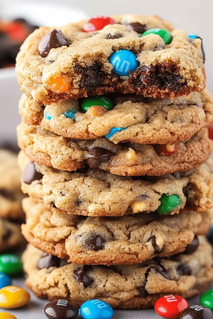 M&M Monster Cookies