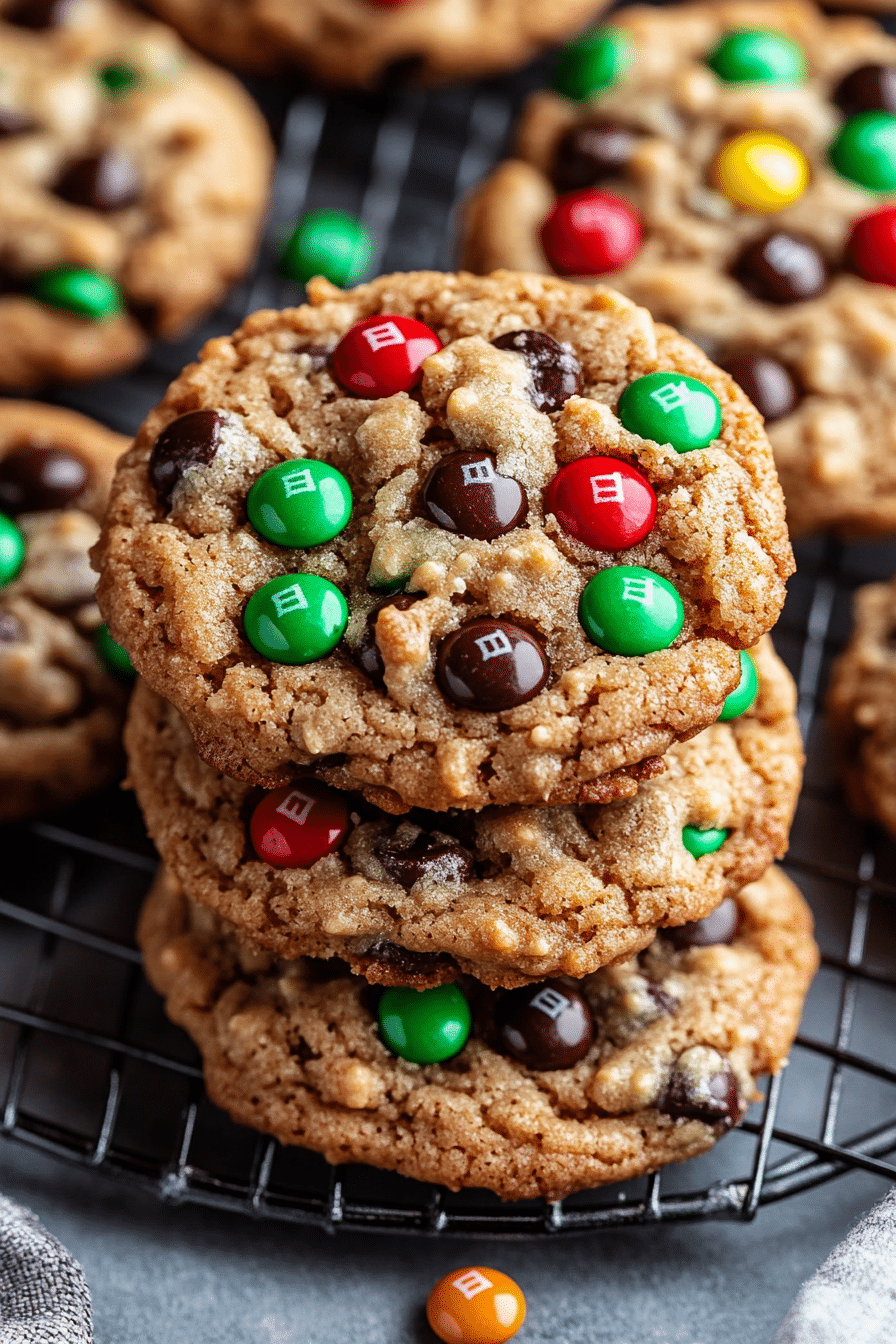 M&M Monster Cookies