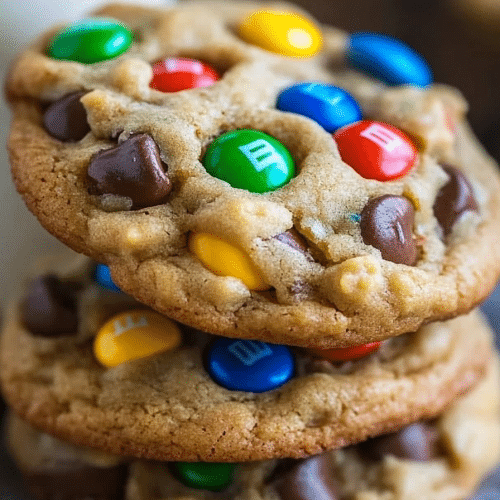 M&M Monster Cookies