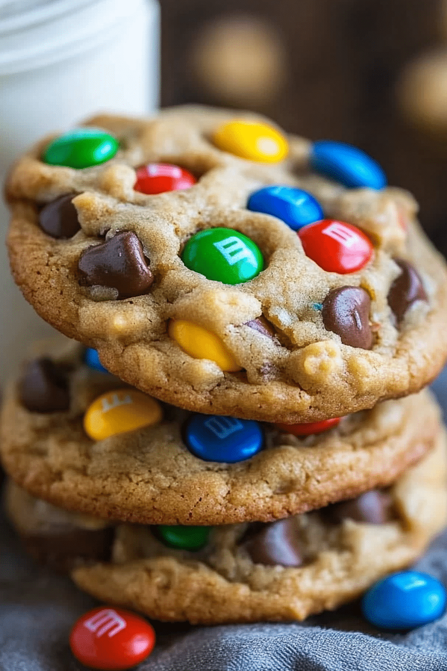 M&M Monster Cookies