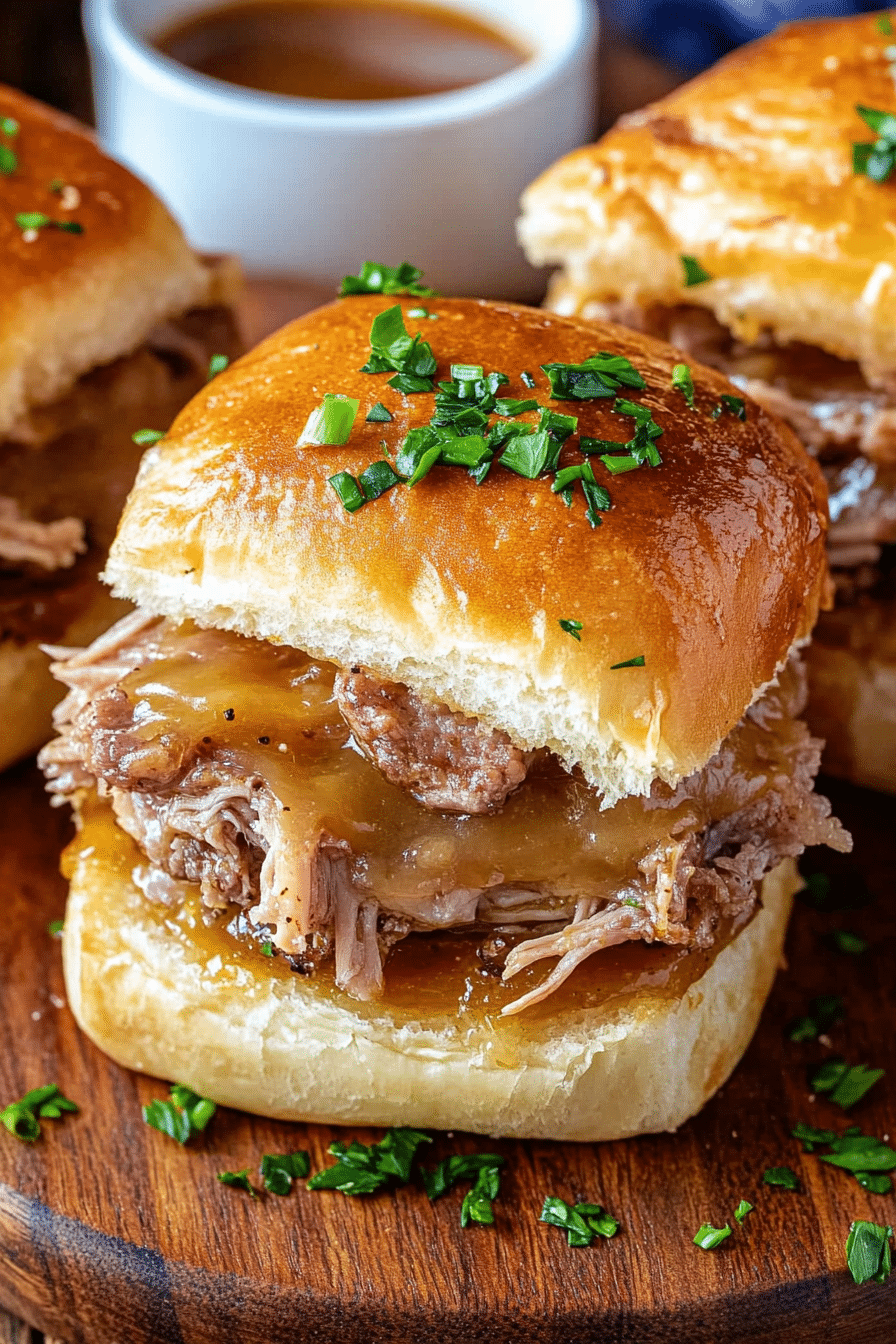 French Dip Sliders