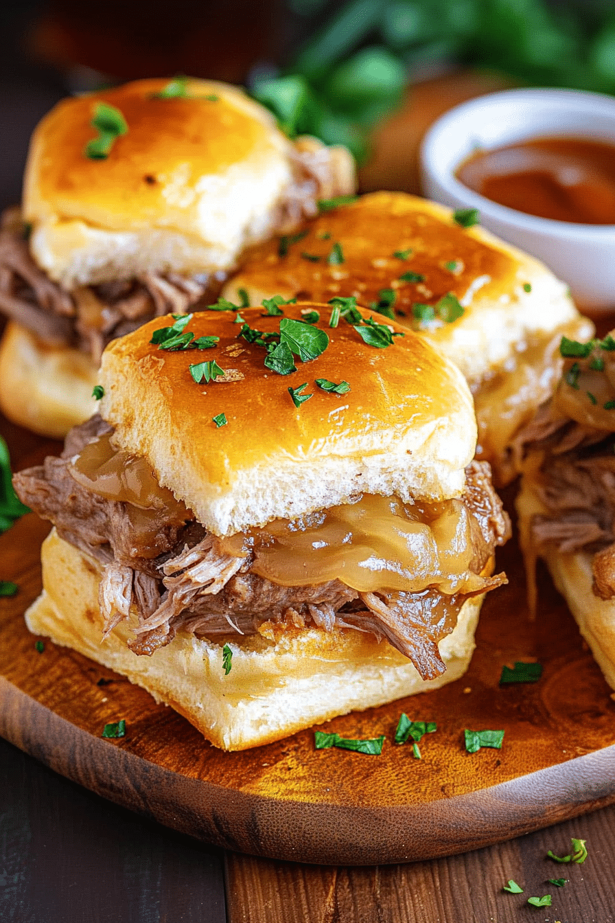 French Dip Sliders