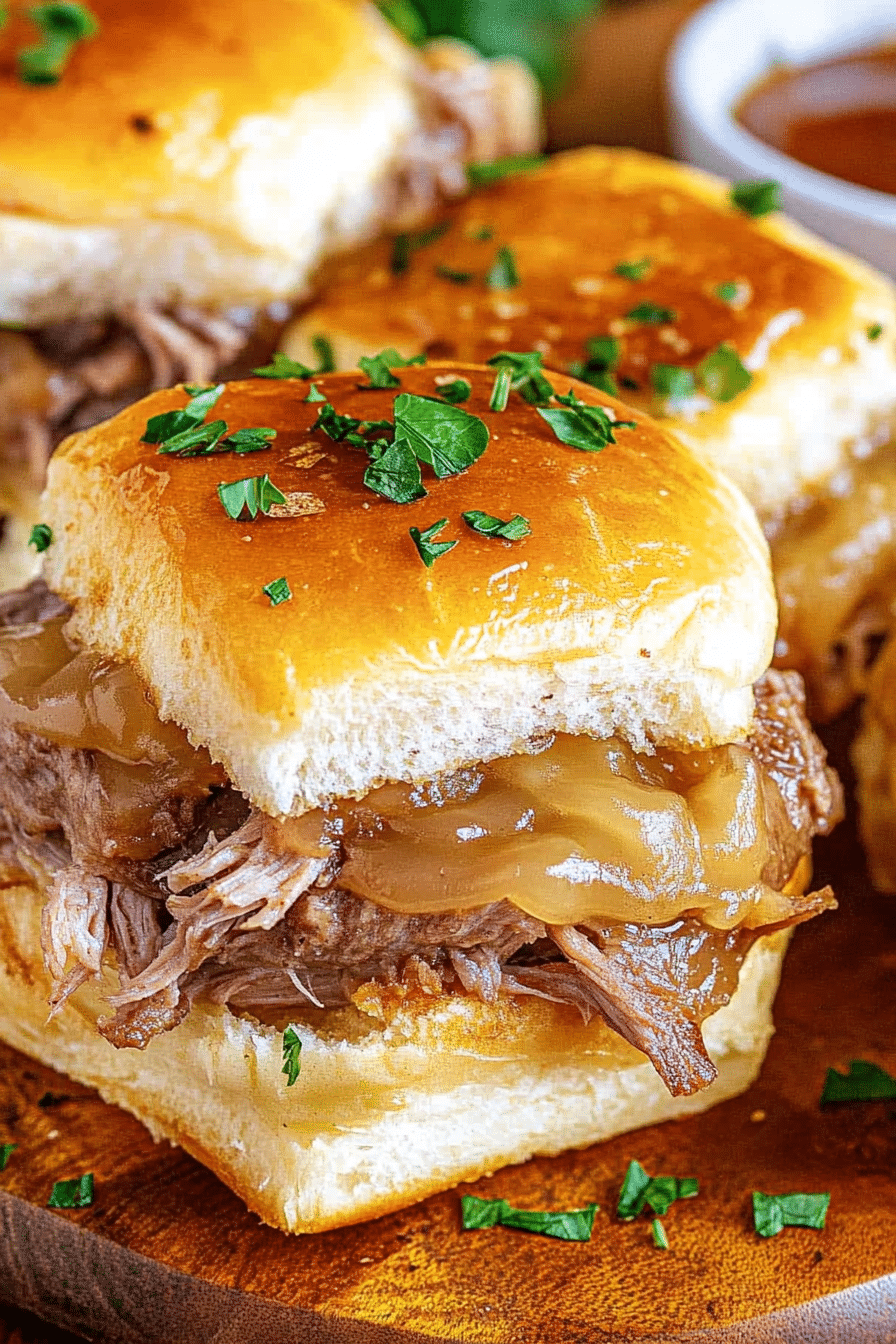 French Dip Sliders