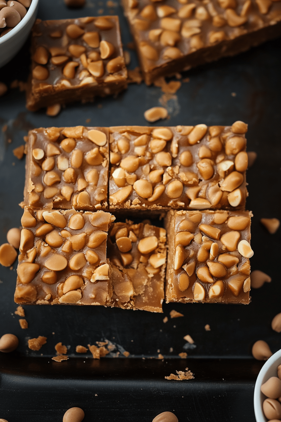 Homemade Payday Candy Bars