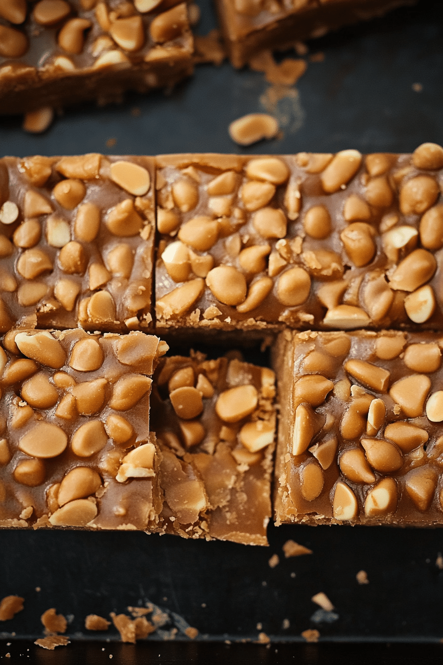 Homemade Payday Candy Bars