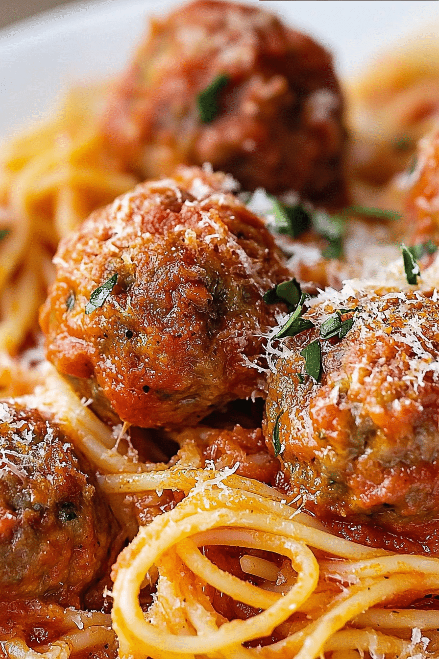 Spaghetti and Meatballs