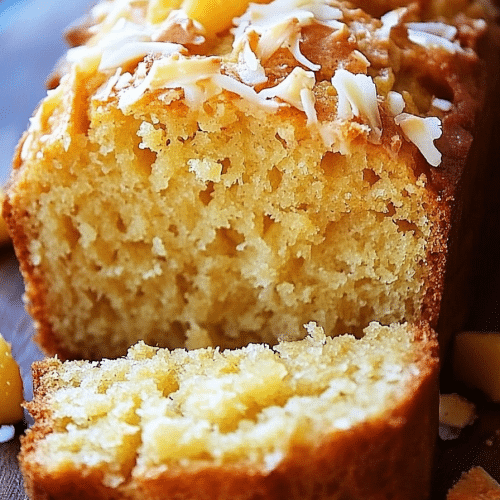 Pina Colada Quick Bread