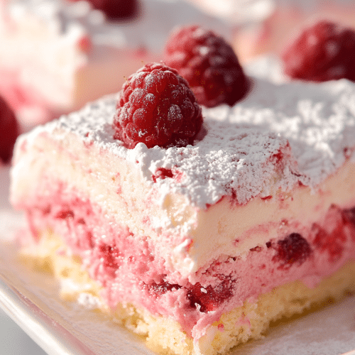 WHITE CHOCOLATE RASPBERRY TIRAMISU