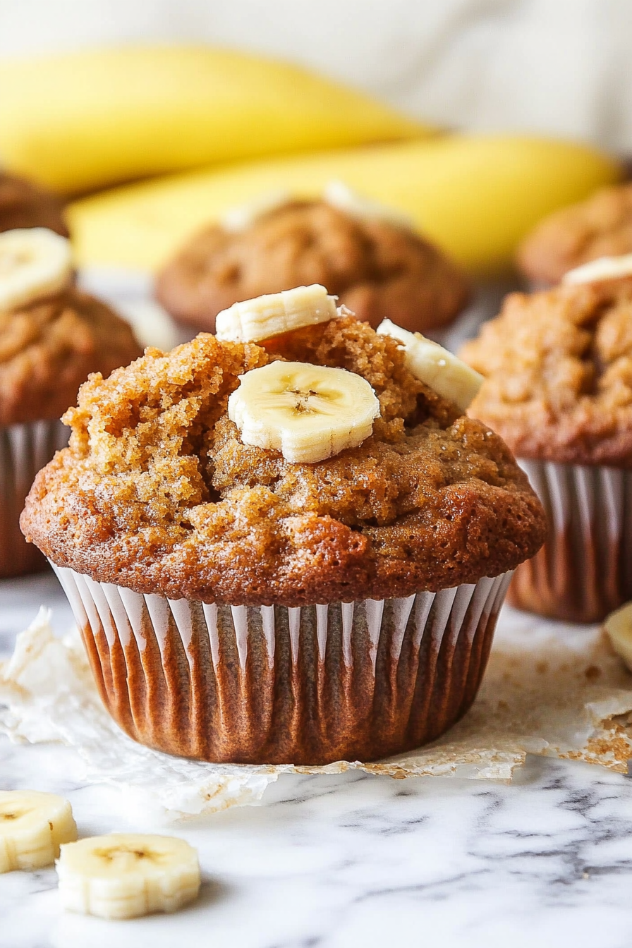 Banana Muffins Recipe: How to Make Soft and Moist Muffins Final Dish Presentation