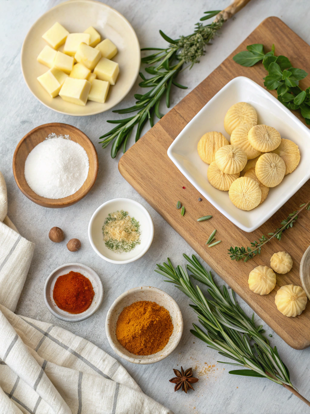 Buttery Classic Spritz Cookies Recipe ingredients
