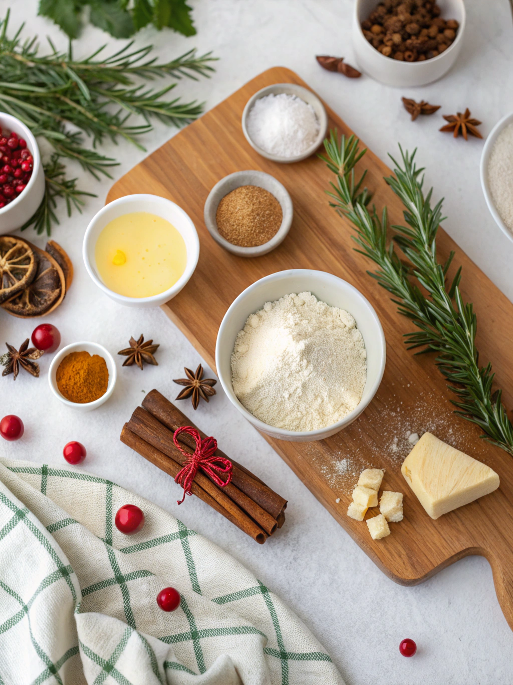 Cake-Inspired Christmas Cookies Recipe ingredients