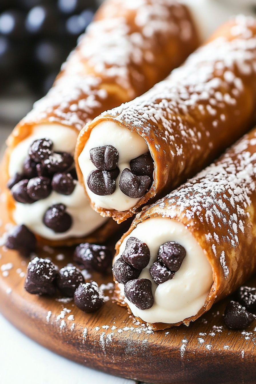 Cannoli Recipe: How to Make Classic Italian Cannolis at Home Final Dish Presentation