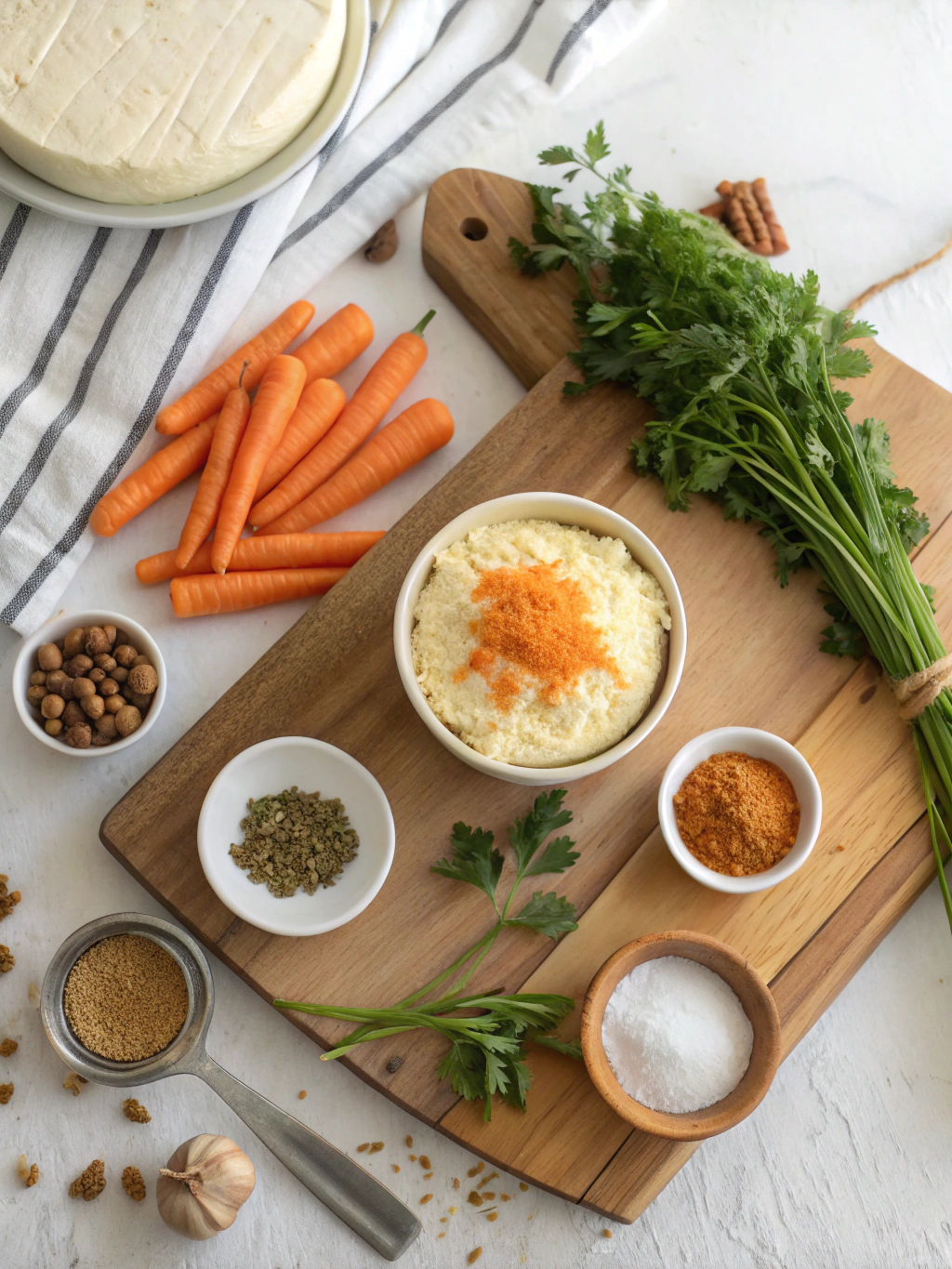 Carrot Cake Cheesecake Recipe ingredients