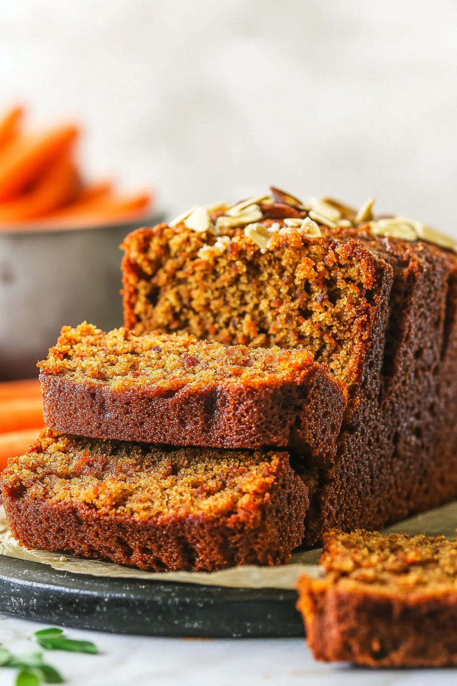 Carrot Cake Loaf Recipe: A Sweet and Spiced Treat for Any Occasion Final Dish Presentation
