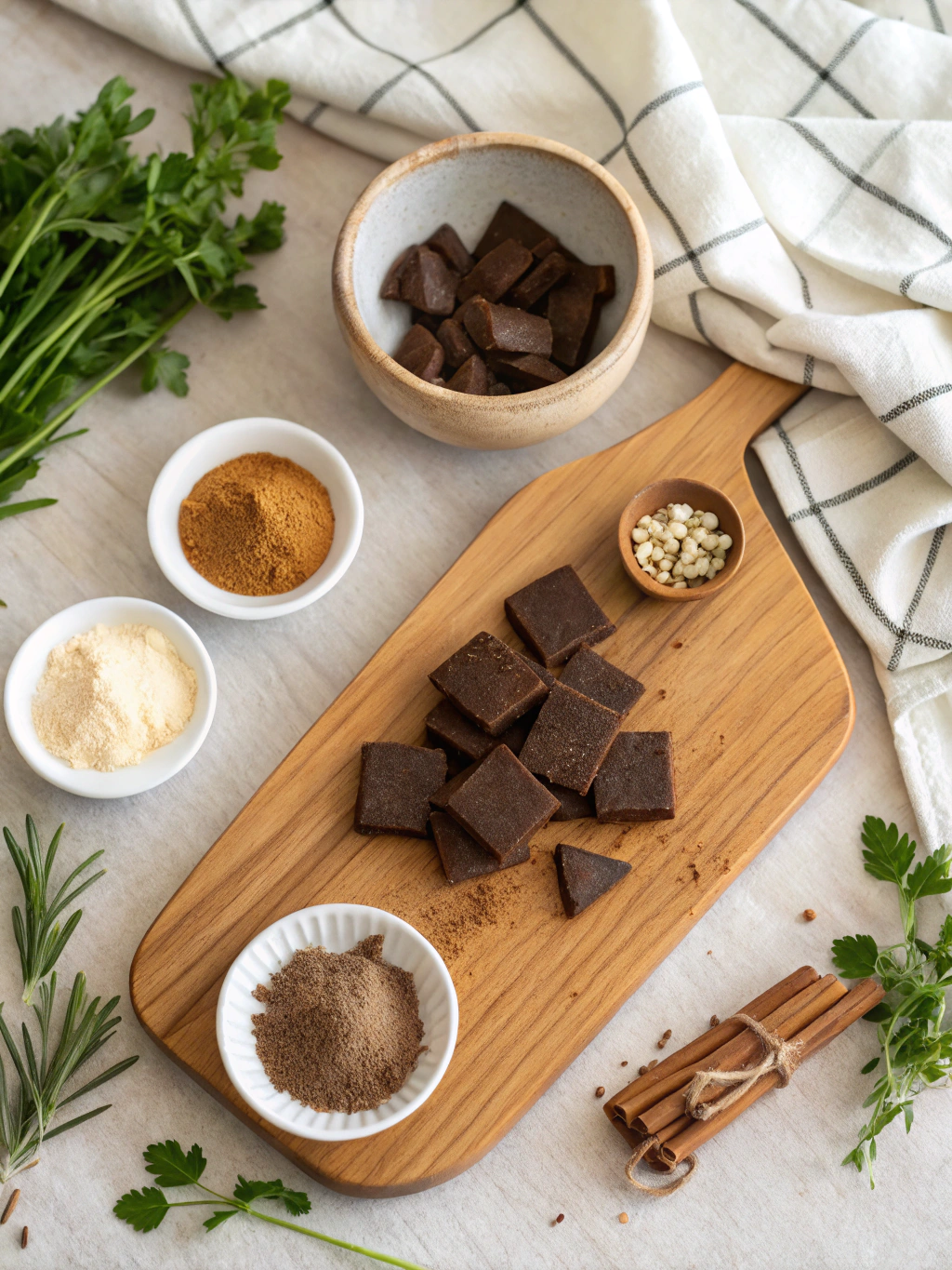 Chocolate Cut Out Cookies Recipe ingredients