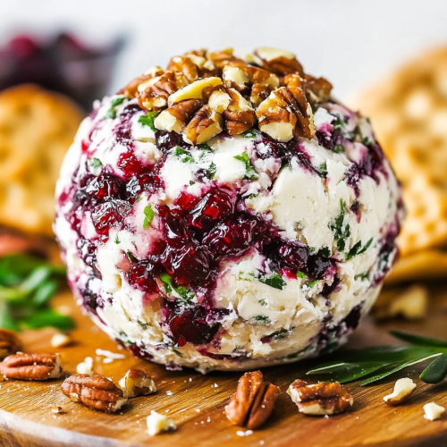Cranberry Pecan Cheese Ball Recipe