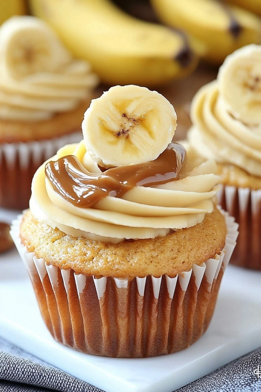 Delicious Banoffee Cupcakes Recipe to Satisfy Your Sweet Tooth Final Dish Presentation