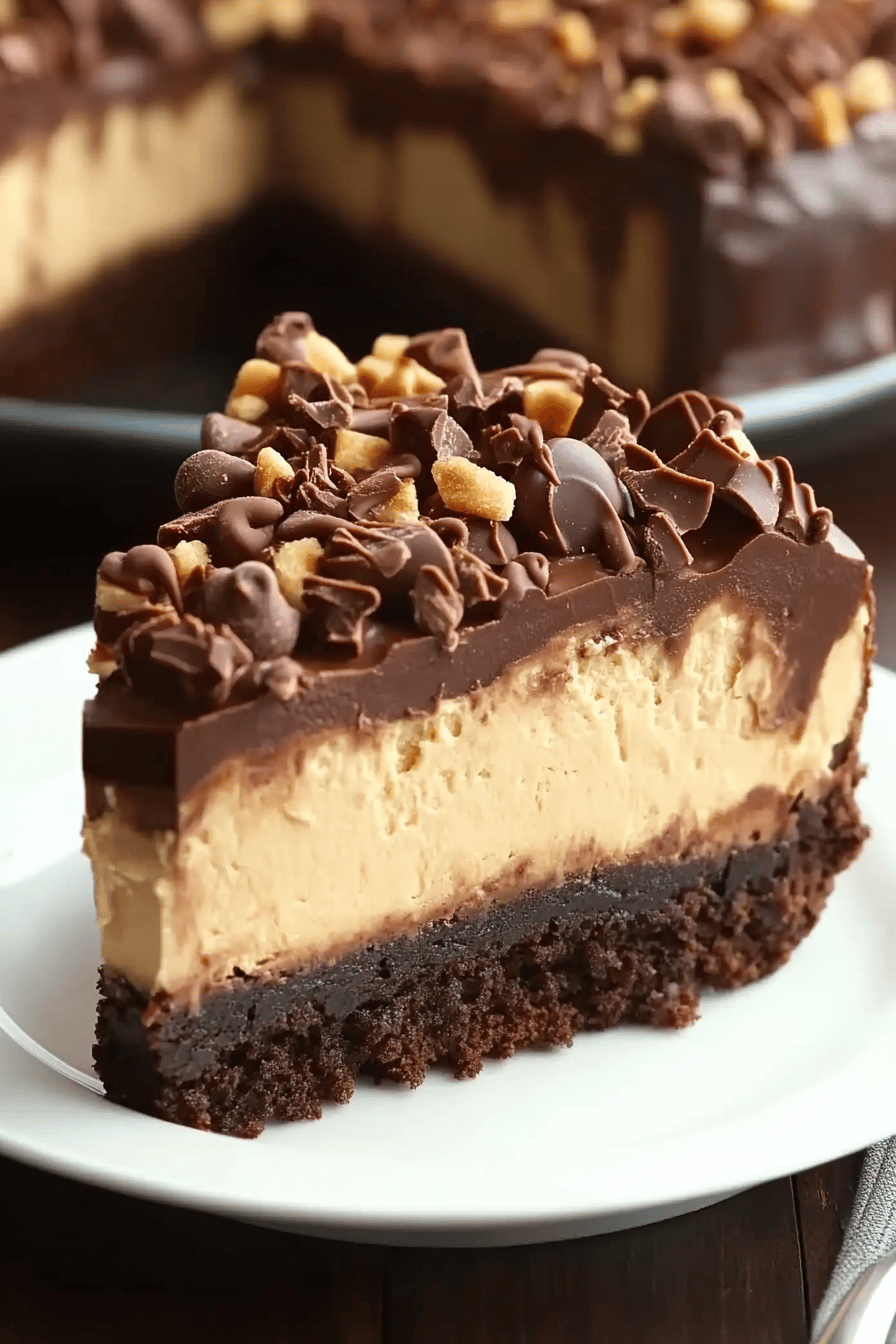 German Chocolate Cheesecake ingredients
