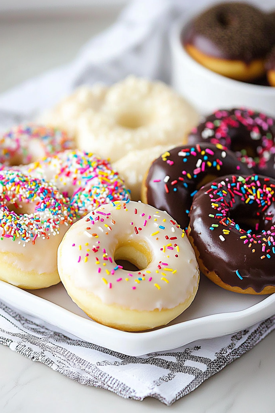 Homemade Baked Doughnuts: A Simple and Delicious Recipe Final Dish Presentation