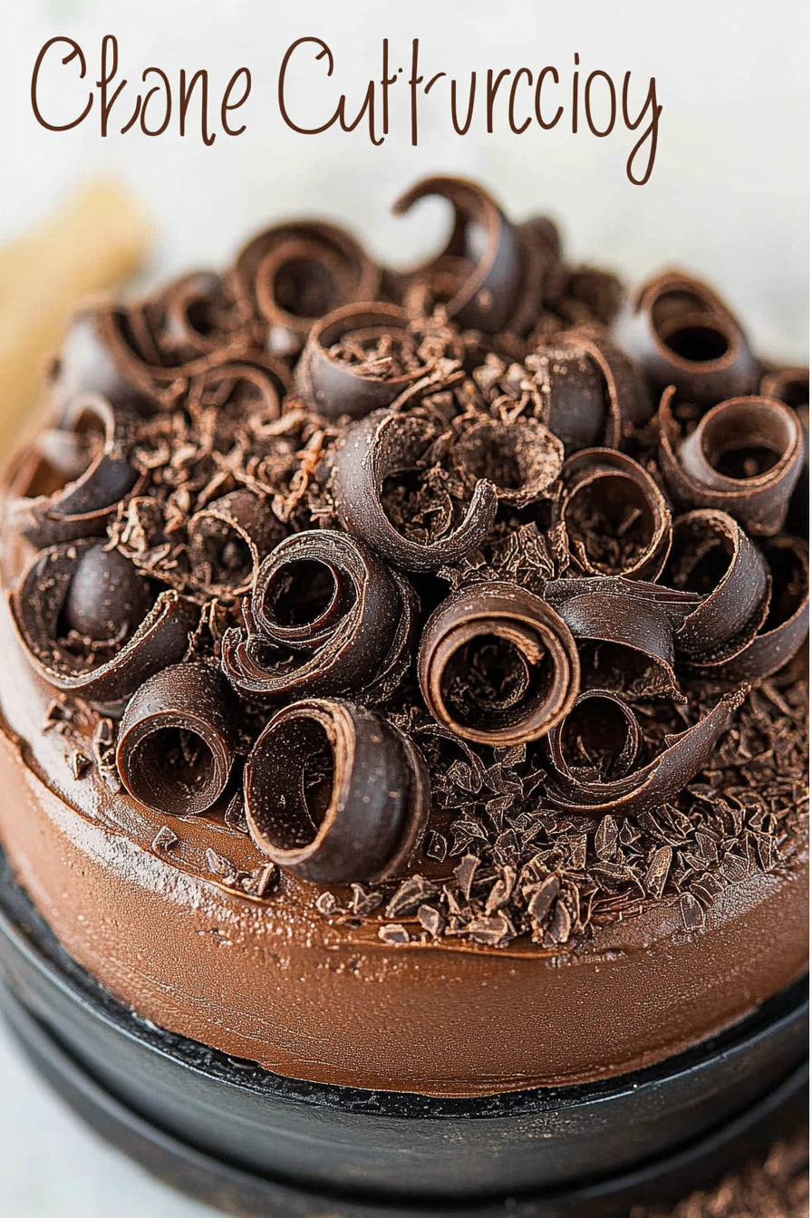 How to Create Chocolate Curls: A Step-by-Step Guide Final Dish Presentation