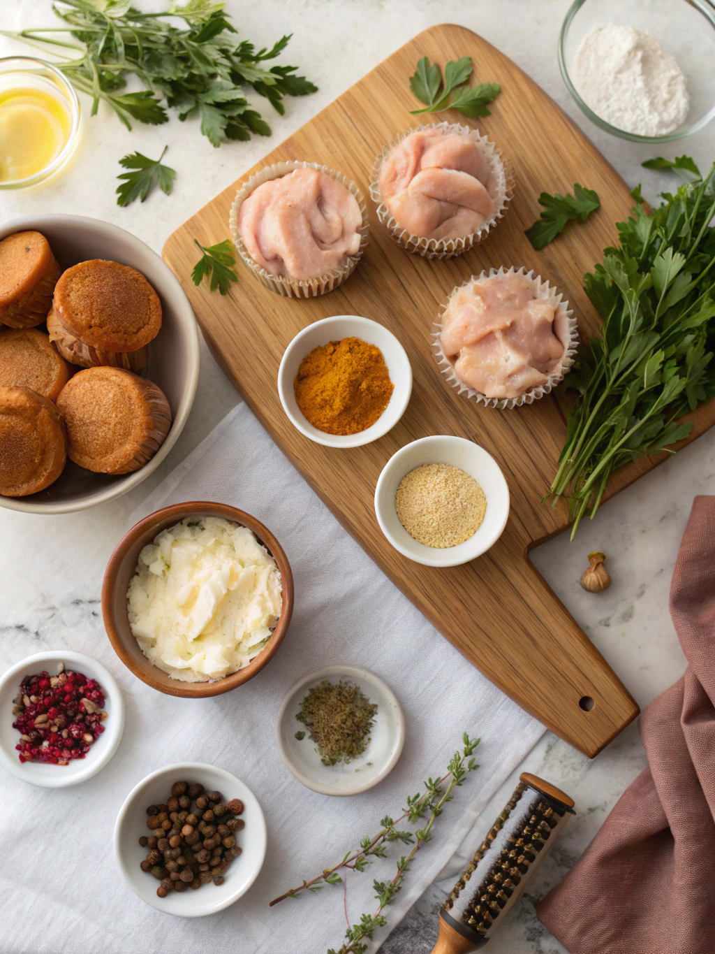 How to Make Adorable Turkey Cupcakes for Thanksgiving ingredients