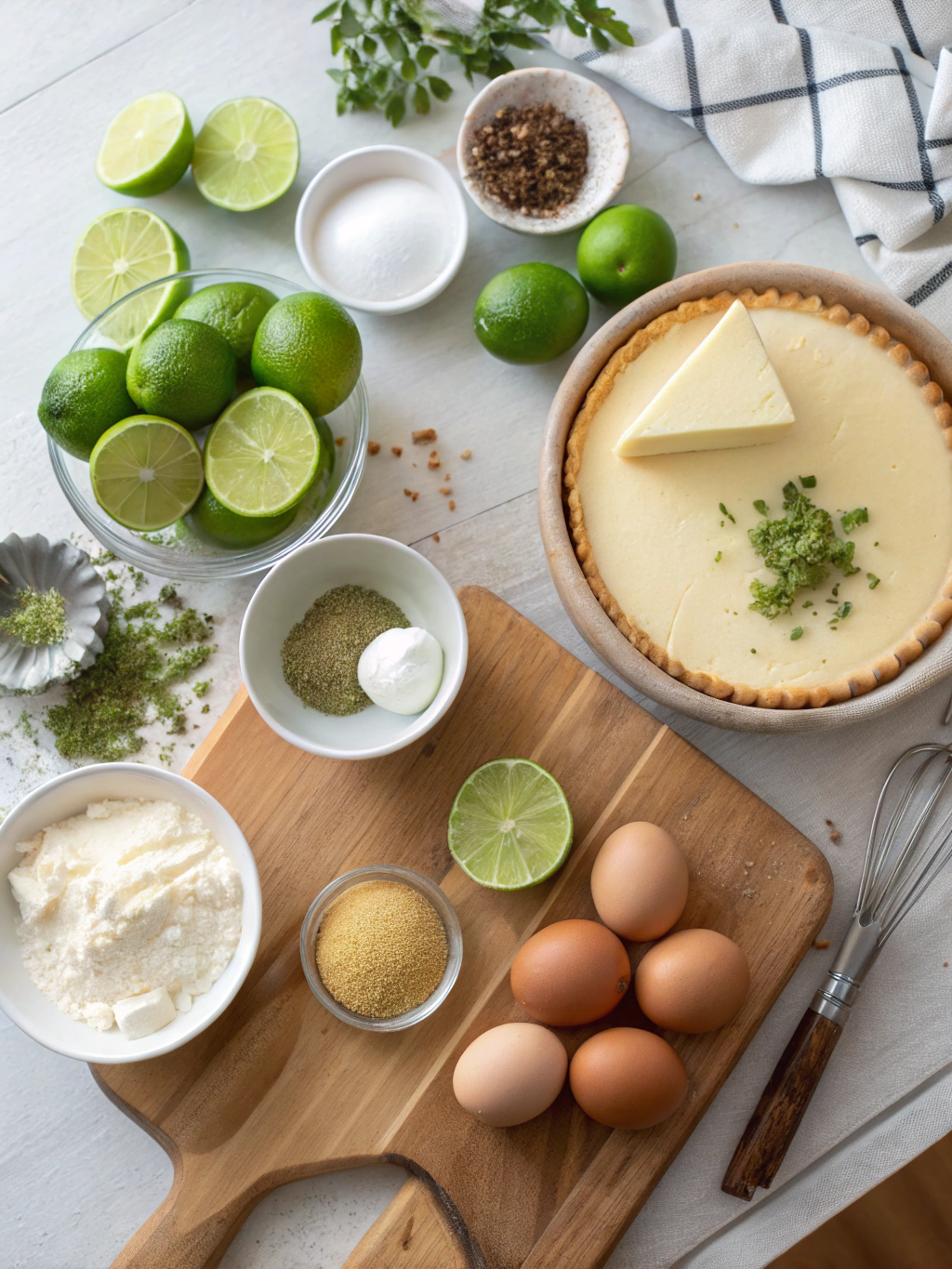 Key Lime Pie Recipe: A Refreshing Dessert ingredients