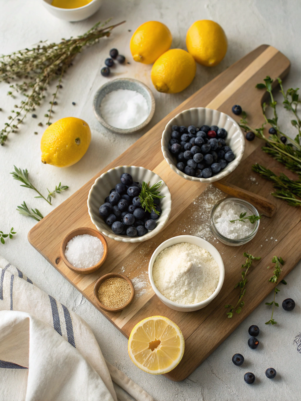 Lemon Blueberry Cupcakes Recipe: A Refreshing Dessert Delight ingredients