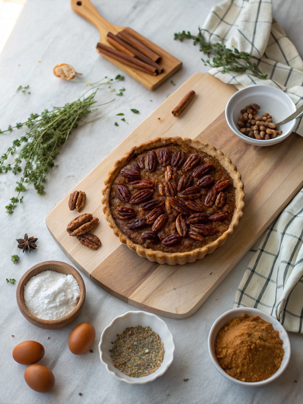 Maple Pecan Pie Recipe: A Sweet Fusion of Flavors ingredients