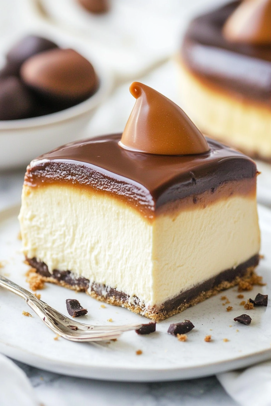 Millionaire Cheesecake Recipe  Final Dish Presentation