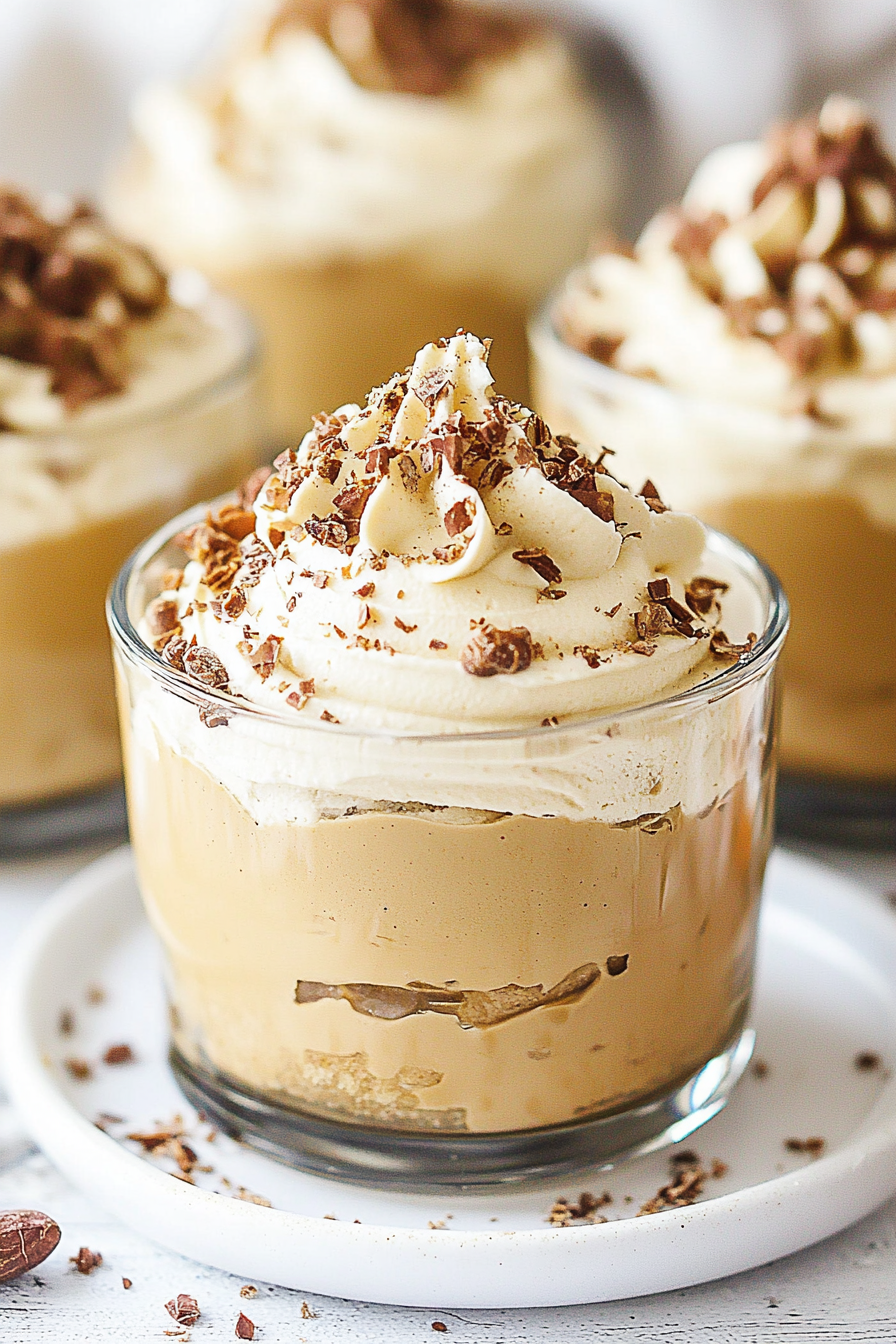 Peanut Butter Mousse Recipe Final Dish Presentation
