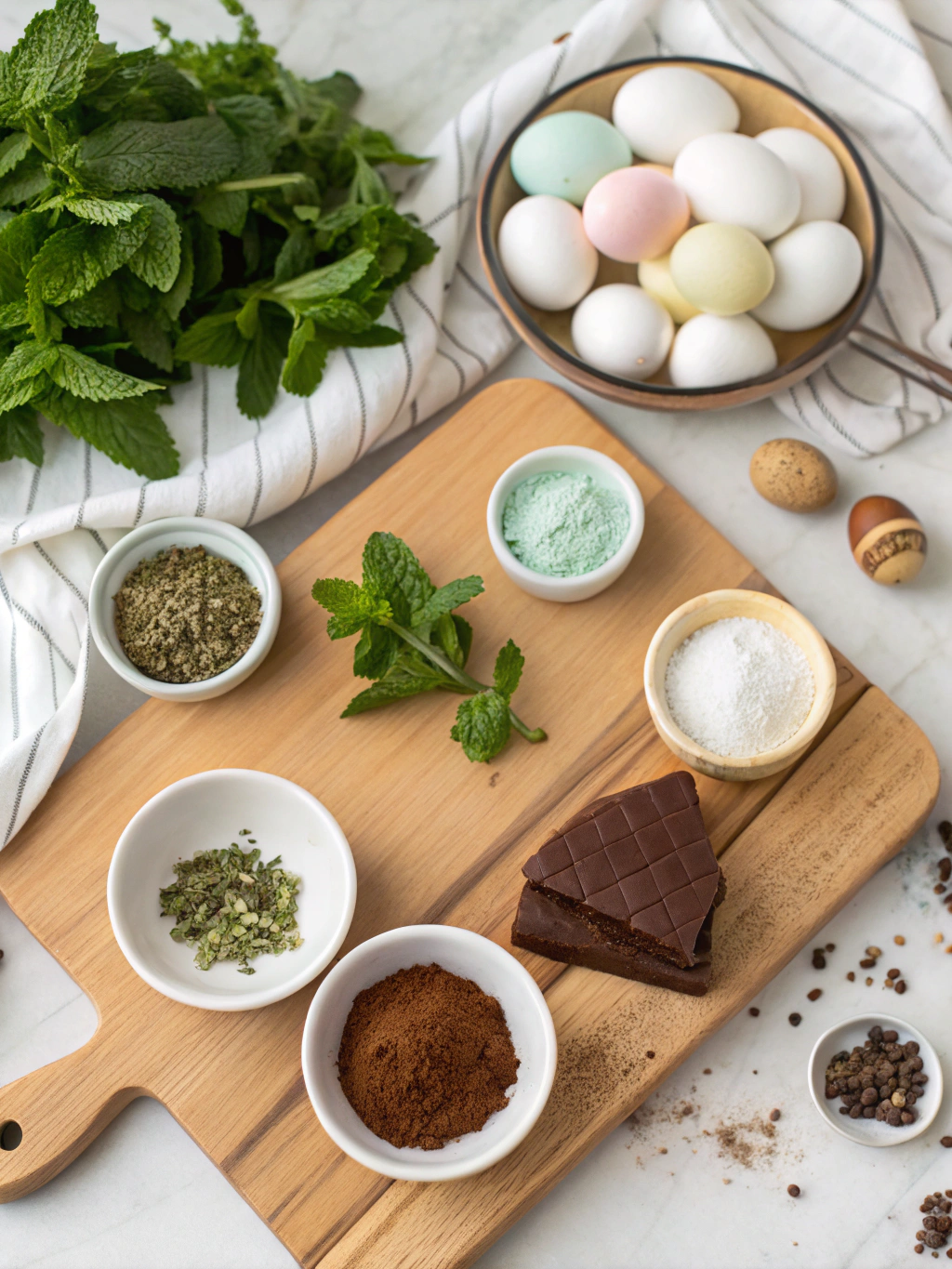Peeps Chocolate Peppermint Cake Recipe ingredients