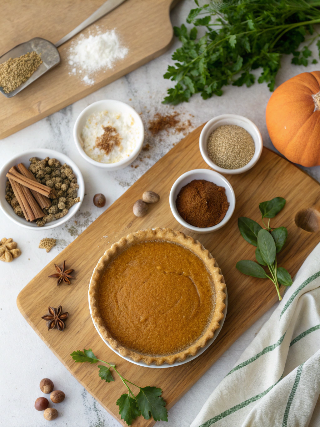 Praline Pumpkin Pie Recipe: A Fall Dessert Delight ingredients