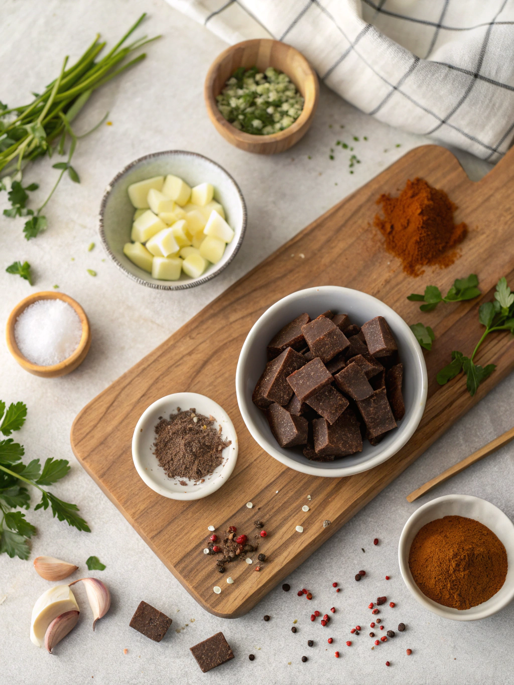 Quick and Easy Chocolate Fudge Recipe ingredients