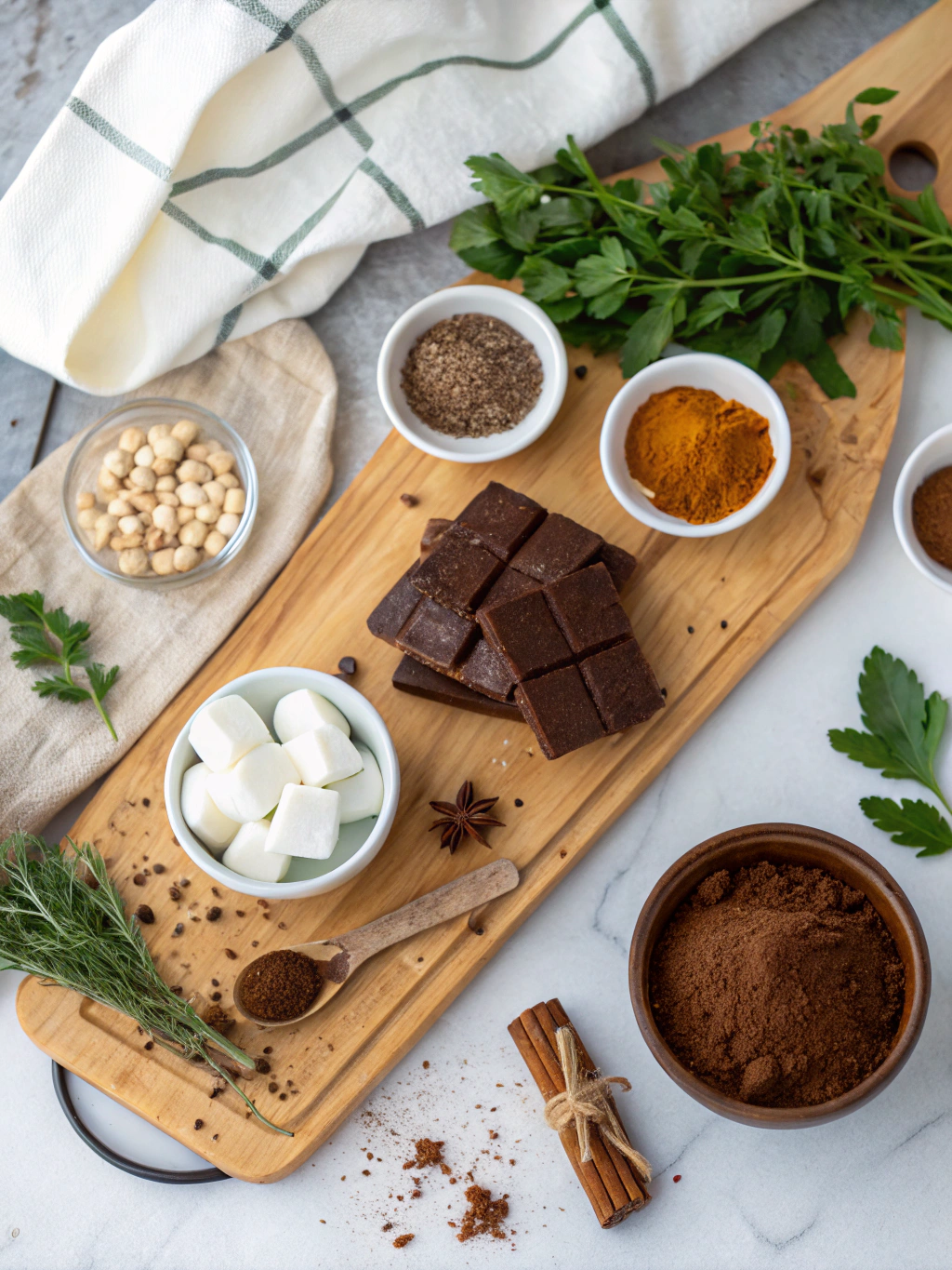 S'mores Chocolate Cake Recipe  ingredients