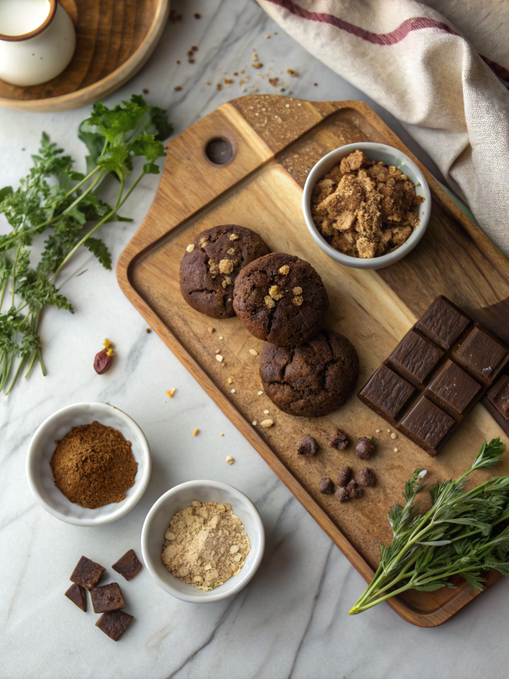 Snickers Chocolate Cookies Recipe ingredients