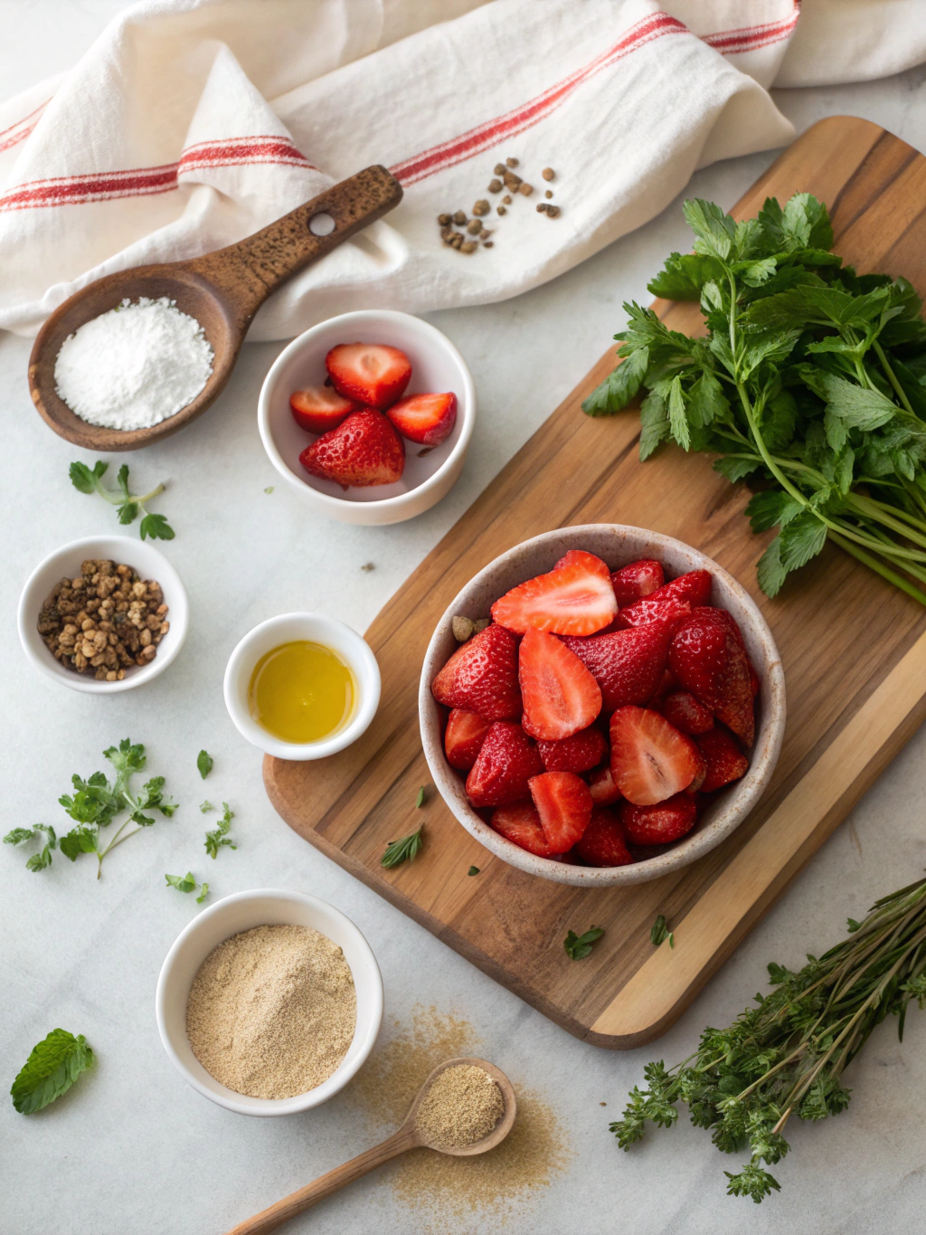 Strawberry Layer Cake Recipe ingredients