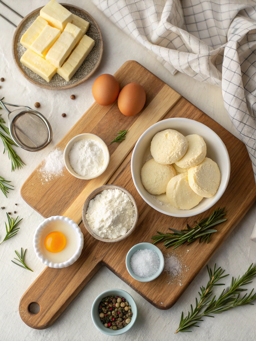 Whipped Shortbread Cookies Recipe: How to Make Light and Buttery Treats ingredients