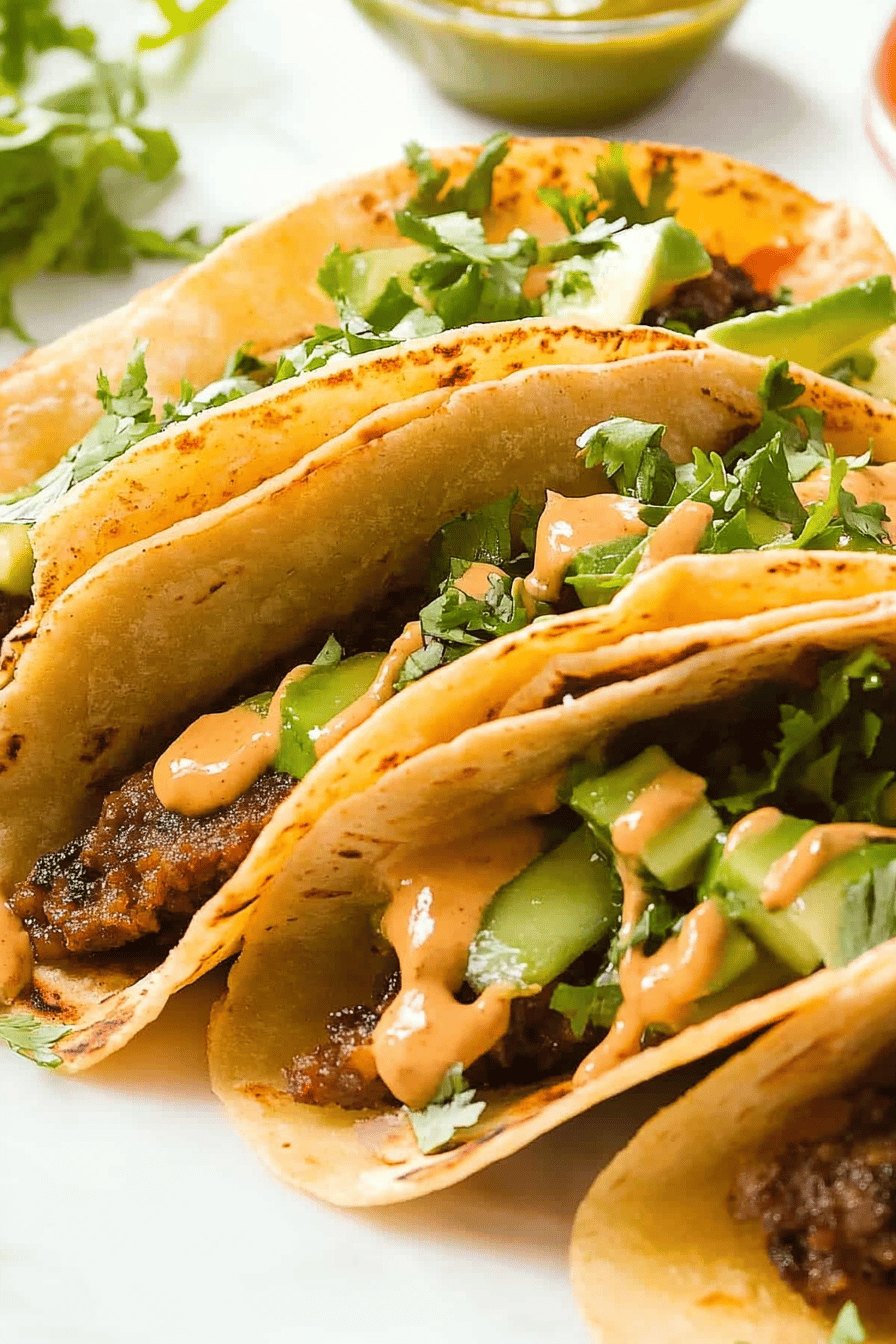 Big Mac Smash Burger Tacos: An Easy Recipe ingredients